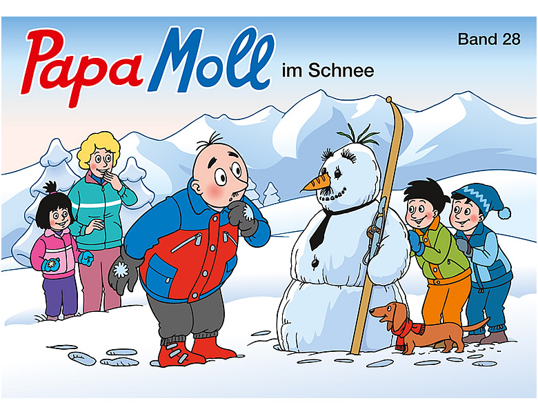 Globi Verlag Papa Moll im Schnee Nr.28 | Kinderbücher