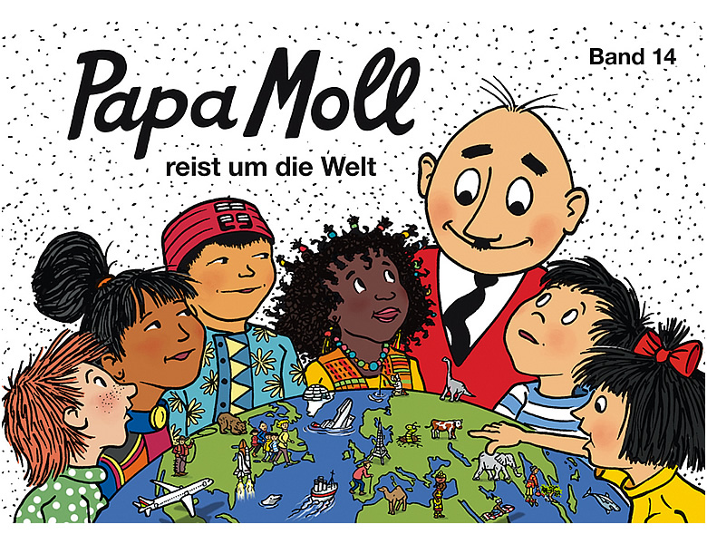 Globi Verlag Papa Moll reist um die Welt Nr.14 | Kinderbücher