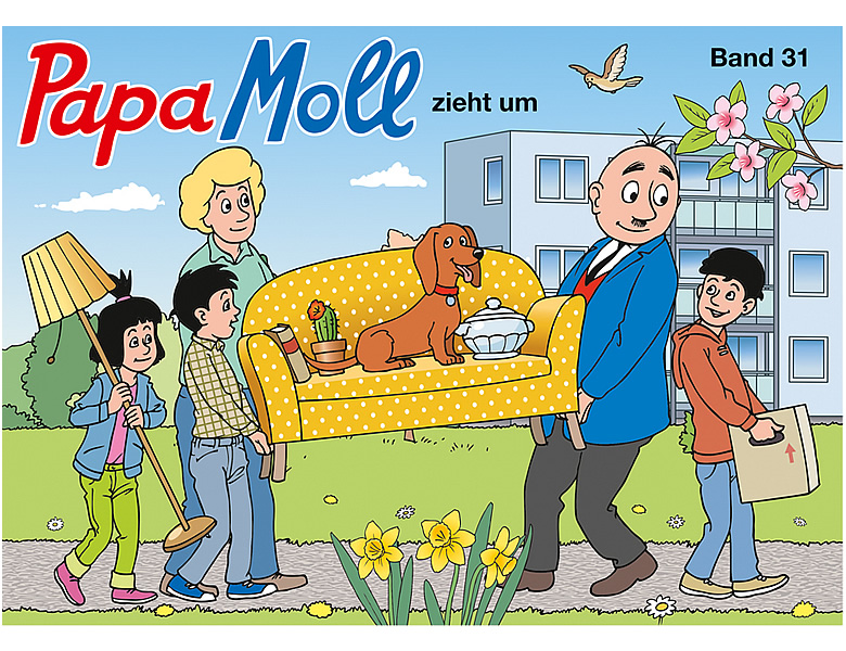 Globi Verlag Papa Moll zieht um Nr.31 | Kinderbücher