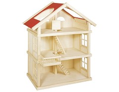 Puppenhaus 3 Etagen ohne Inhalt
