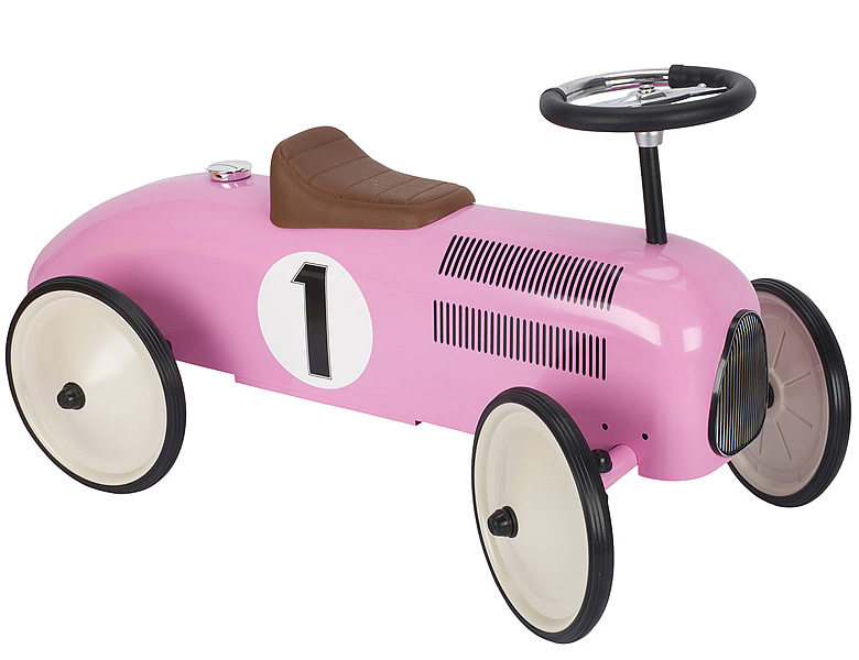 Goki Rutscherfahrzeug Rosa - Rutschfahrzeuge