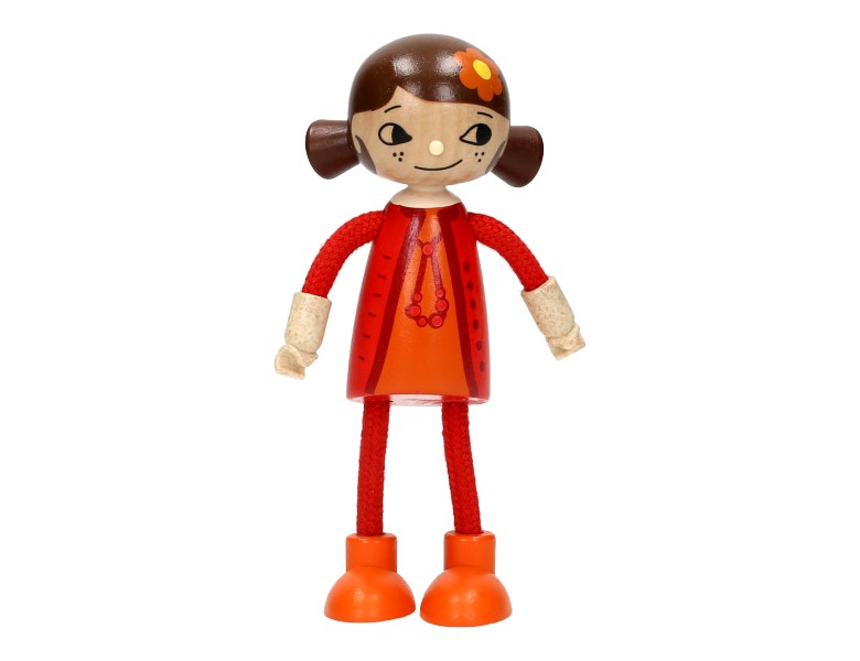 meinspielzeug - Hape Puppenhaus Biegepuppe Mama | Biegepuppen