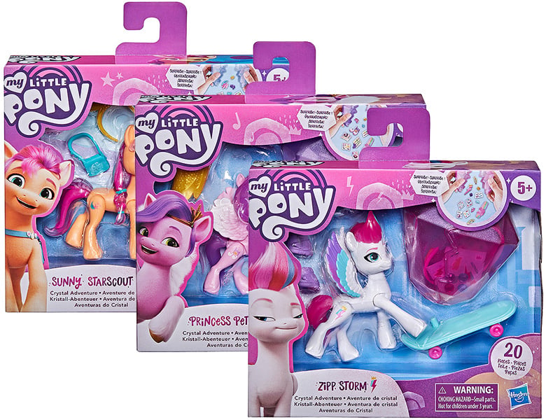 Hasbro My Little Pony Kristall-Abenteuer Sortiment - 7,5 cm