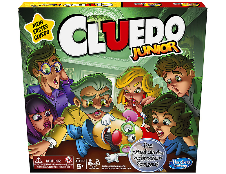 Hasbro Gaming Cluedo Junior