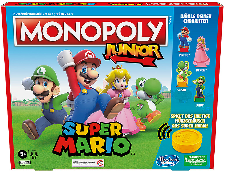 Hasbro Gaming Monopoly Junior Super Mario Edition DE