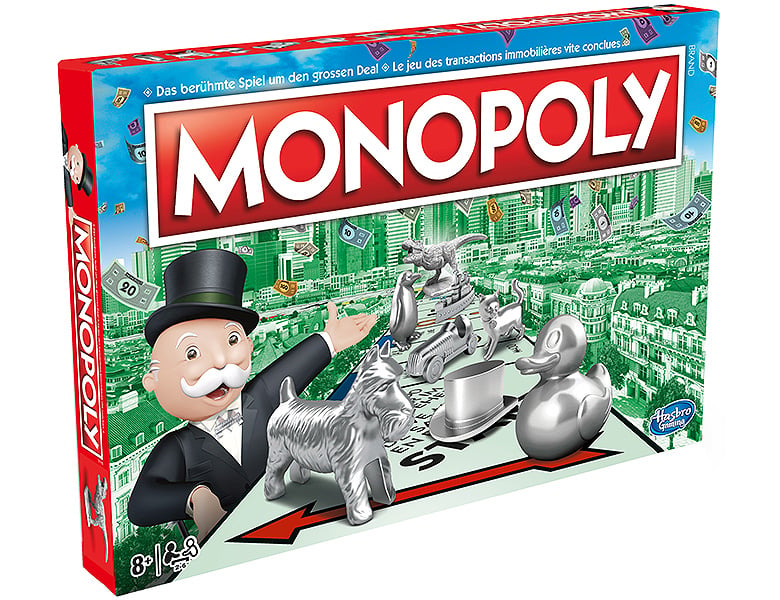 Hasbro Gaming Monopoly Classic Swiss Edition