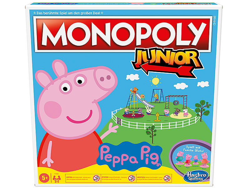 Hasbro Gaming Monopoly Junior Peppa Pig