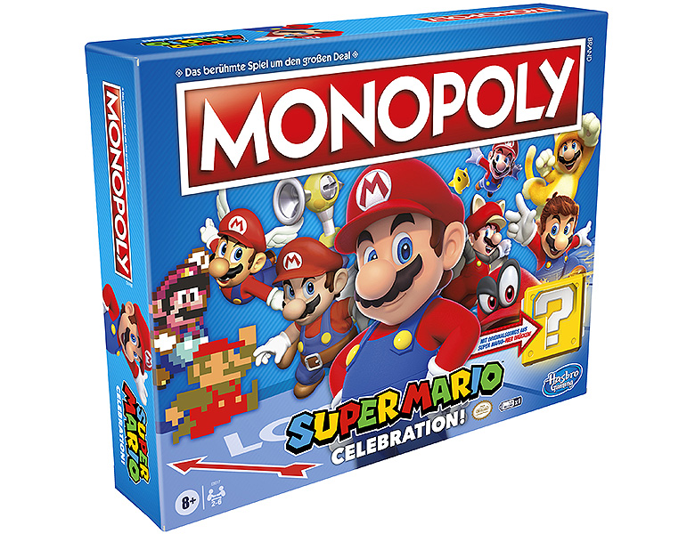 Hasbro Gaming Monopoly Super Mario Celebration DE