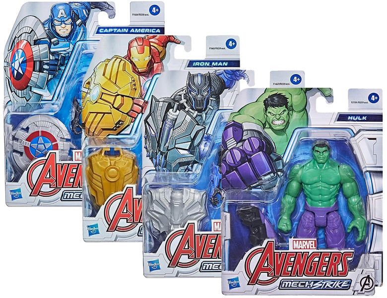 Hasbro Avengers Mech Strike mit Battle-Accessoire - 15 cm - Actionfiguren