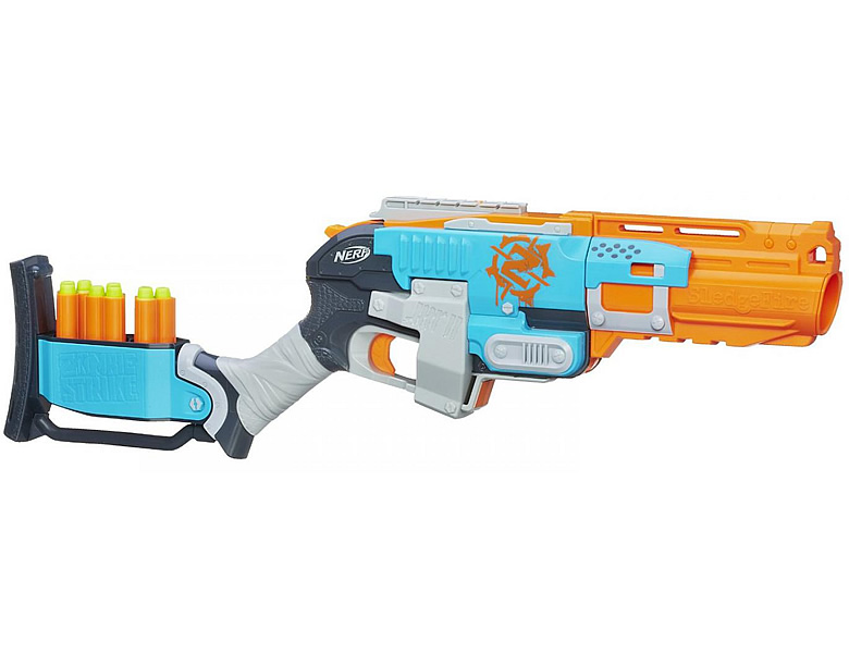 NERF Zombie Strike SledgeFire スレッジファイア meinspielzeug - NERF N-Strike Elite Zombie Strike Sledgefire | Blaster