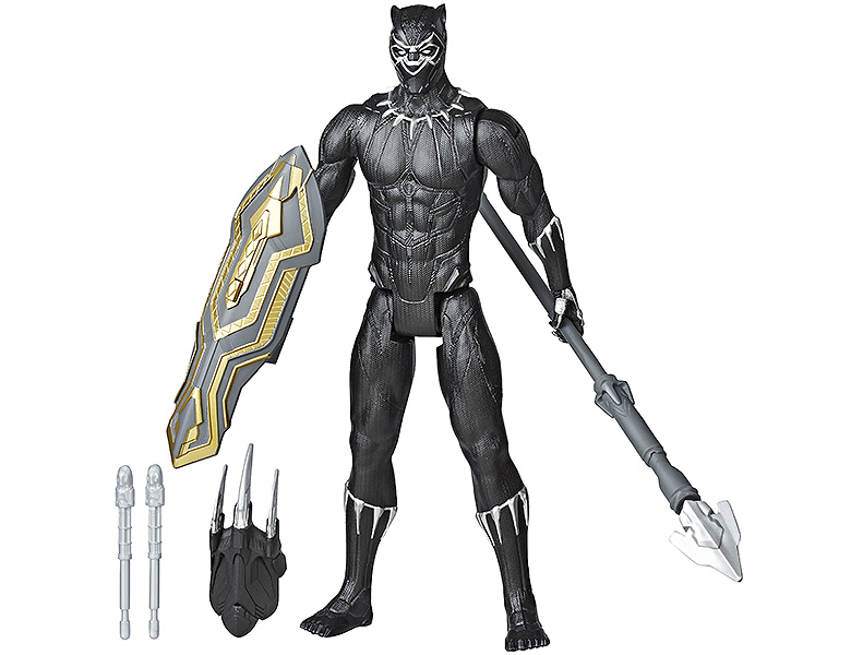 Hasbro Titan Hero Series Avengers Blast Gear Deluxe Black Panther 30cm