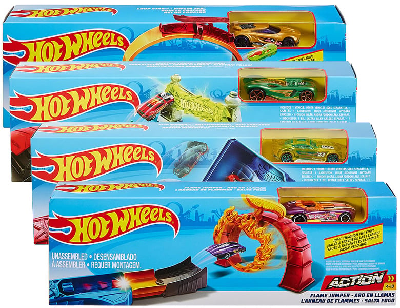 Hot Wheels Action Classic Stunt Set Sortiment - 1:64 | Rennbahn Sets