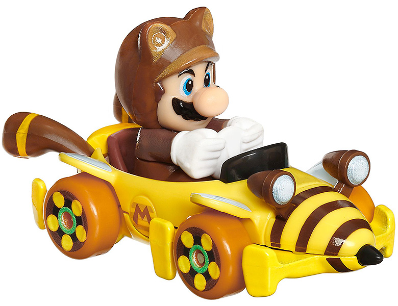 Hot Wheels Super Mario DieCast Tanooki Mario Bumble V 164 Spielzeugauto