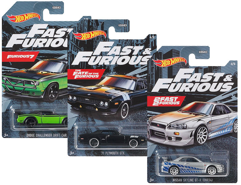 Hot Wheels Premium Car Fast & Furious Sortiment - 1:64 | Autos