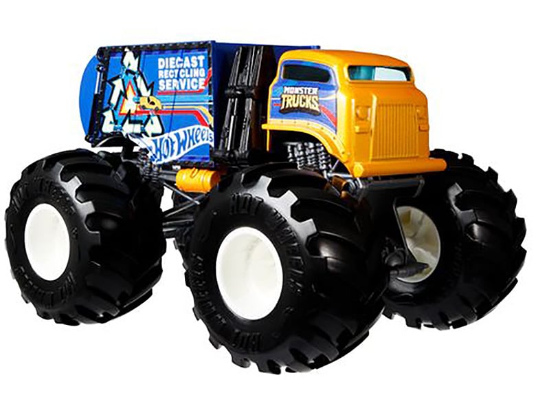 Hot Wheels Monster Trucks Garbage Truck 124 DieCast Modelle