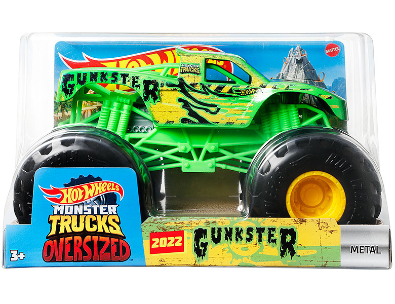 Hot Wheels Monster Trucks Gunkster 1:24 | Die-Cast Modelle