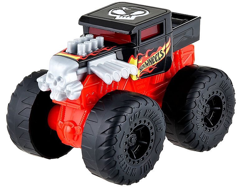 Hot Wheels Monster Trucks Bone Shaker mit Licht & Sound 1:43