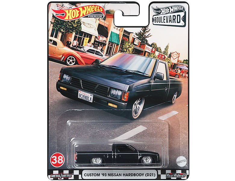 93 Nissan D21 Custom Pick Up - 1:64