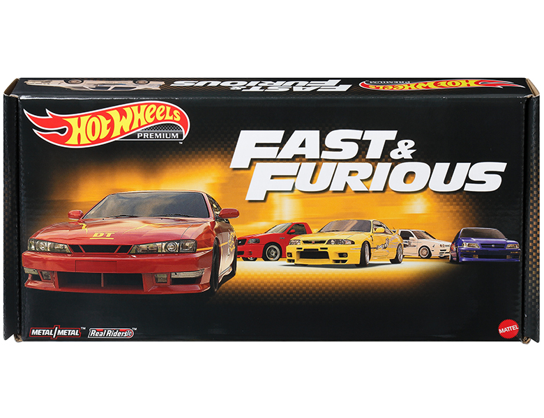 Hot Wheels Premium Car 5er Set Fast & Furious 1:64