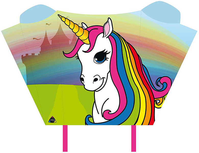 HQ Invento Pocket Sleds Einleinerdrachen Unicorn