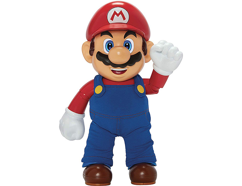 Jakks Pacific Super Mario Mario mit Funktion 35cm