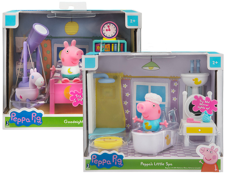 Jazwares Peppa Pig Kleine Zimmer - Spielesets- und Figuren
