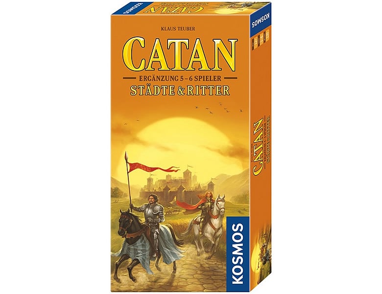 Kosmos Die Siedler von Catan Erweiterung 56 Spieler Städte & Ritter Familienbrettspiele