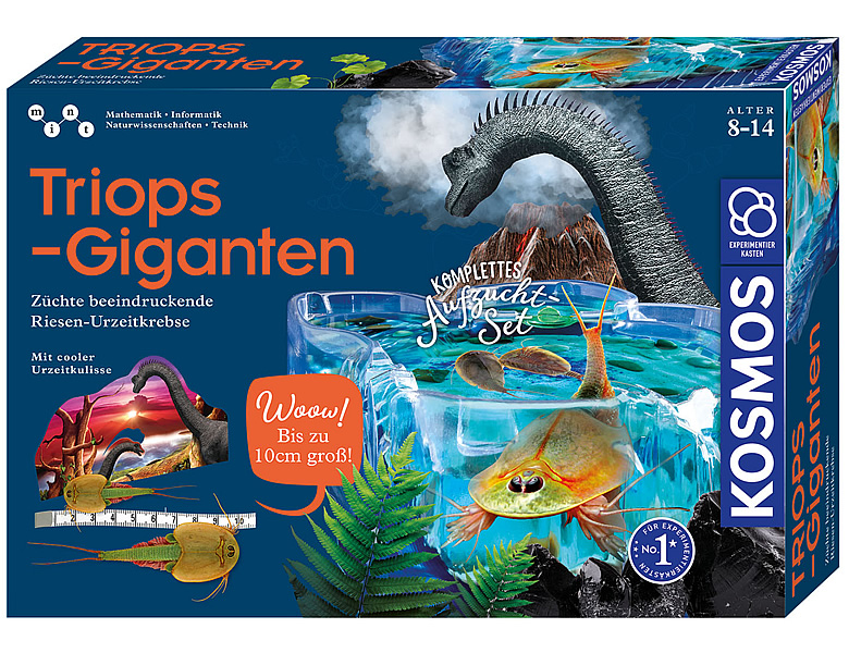 Kosmos Experimentierkasten Triops-Giganten