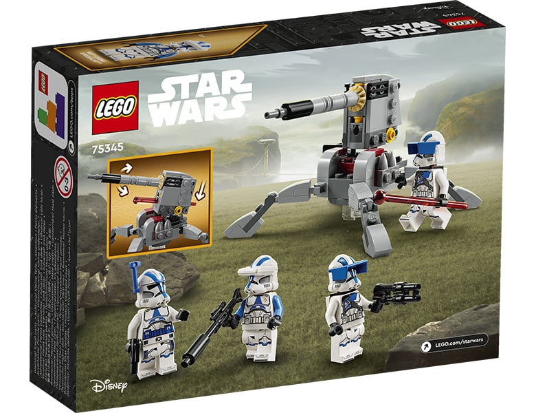 LEGO Star Wars 501st Clone Troopers Battle Pack 75345