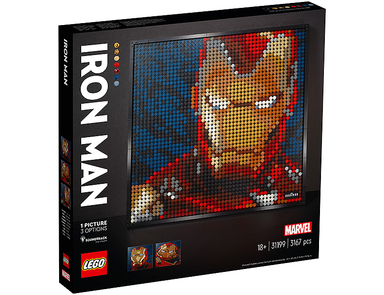 LEGO Art Avengers Marvel Studios Iron Man 31199