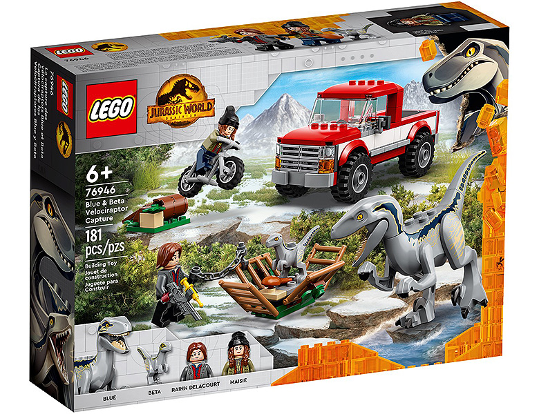 LEGO Jurassic World Blue & Beta in der Velociraptor-Falle 76946
