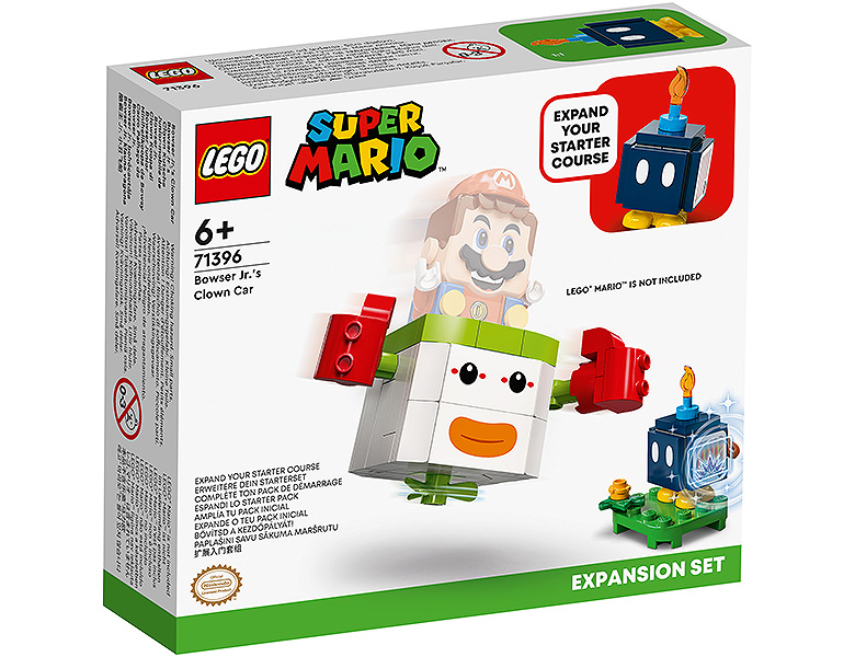LEGO Super Mario Bowser Jrs Clown Kutsche Erweiterungsset 71396