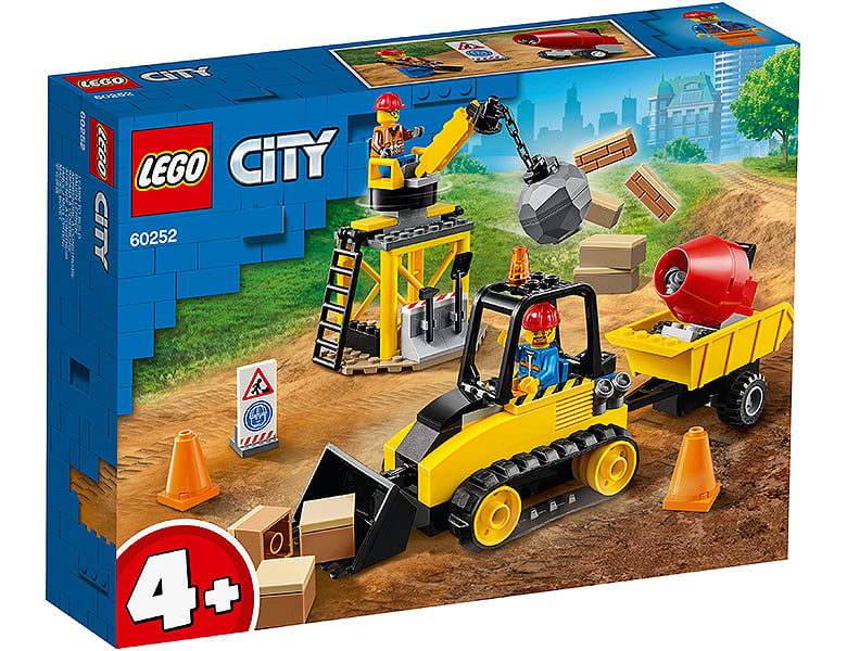 LEGO City Bagger auf der Baustelle 60252