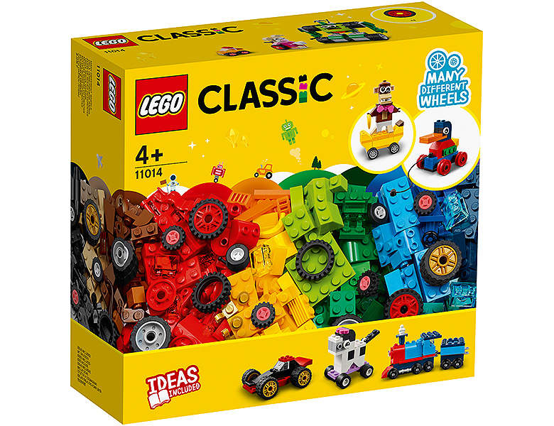 LEGO Classic Steinebox mit Rädern 11014