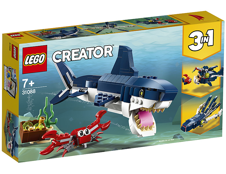 Lego Creator Bewohner Der Tiefsee 31088