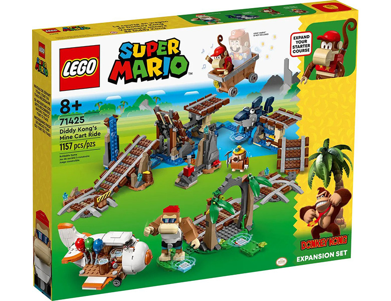 LEGO Super Mario Diddy Kongs Lorenritt Erweiterungsset 71425