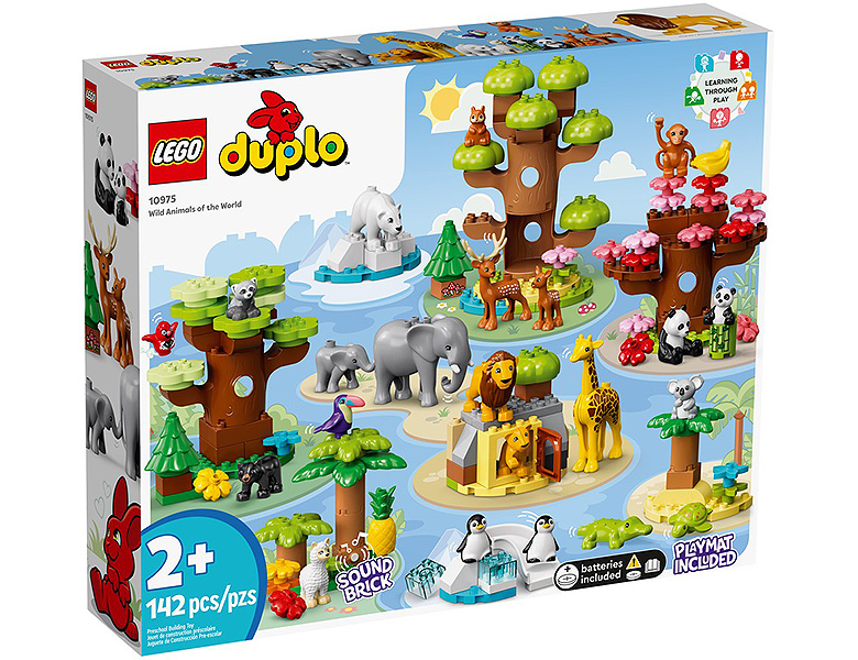 LEGO DUPLO Wilde Tiere der Welt 10975 | Konstruktionsspielzeug