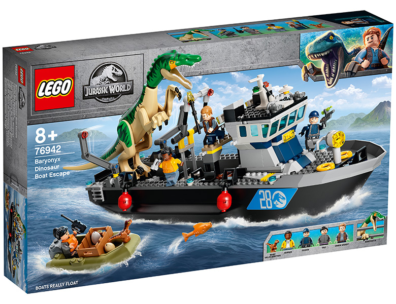 LEGO Jurassic World Flucht des Baryonyx 76942