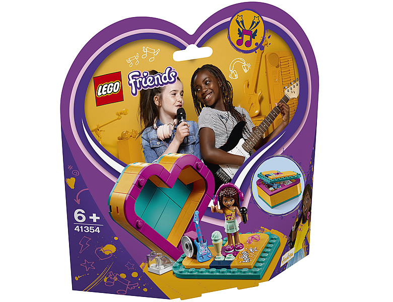 Lego Friends Andreas Herzbox 41354