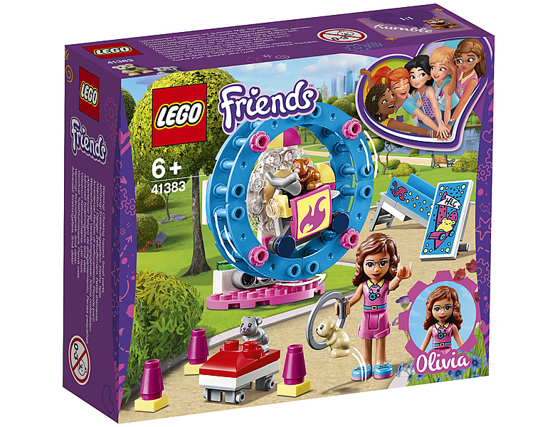 Lego Friends Olivias Hamster Spielplatz 41383
