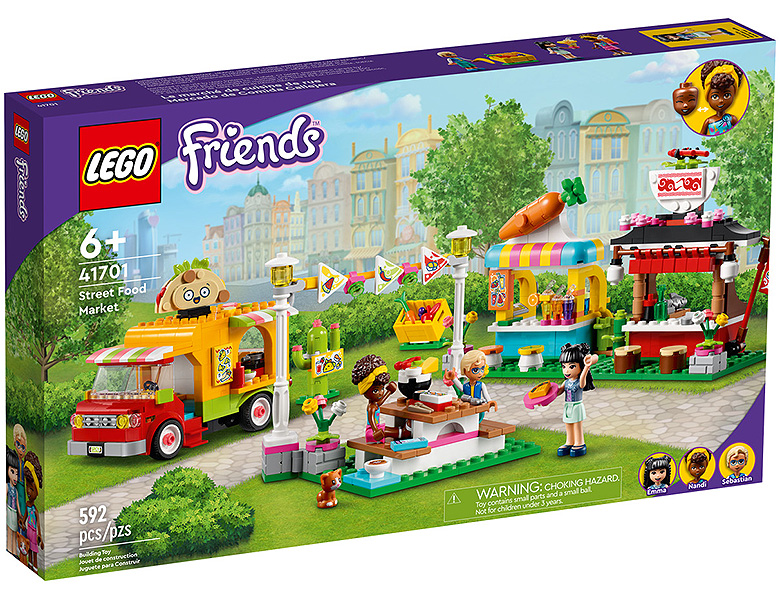 Streetfood-Markt LEGO Friends 41701