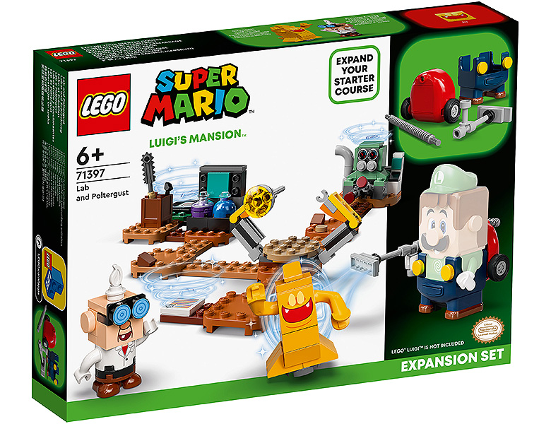 LEGO Super Mario Luigis Mansion: Labor und Schreckweg Erweiterungsset 71397