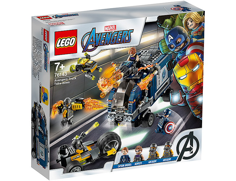 LEGO Marvel Super Heroes Avengers Truck Capture 76143