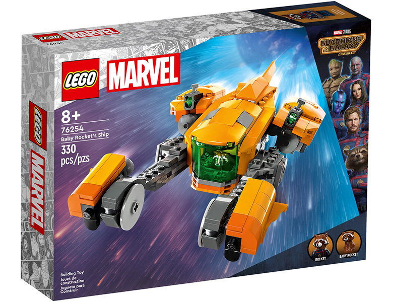 LEGO Marvel Super Heroes Guardians of the Galaxy Baby Rockets Schiff 76254
