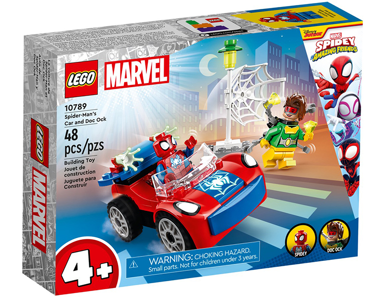 LEGO Marvel Super Heroes Spiderman Spider-Mans Auto und Doc Ock 10789