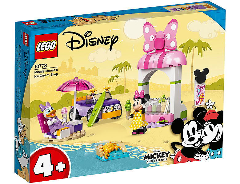 Lego Minnie Mouse Mickey And Friends Minnie S Eisdiele 10773
