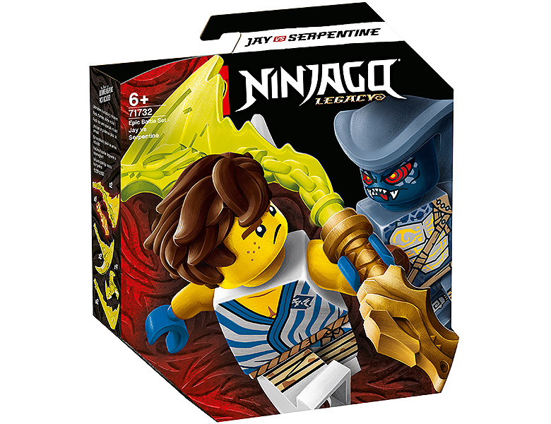 LEGO Ninjago Battle Set: Jay vs. Serpentine 71732
