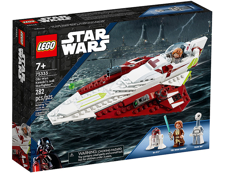 LEGO Star Wars Obi-Wan Kenobis Jedi Starfighter 75333