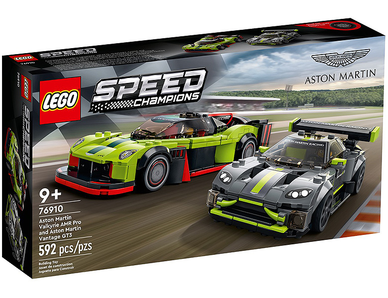 LEGO Speed Champions Aston Martin Valkyrie AMR Pro & Aston Martin