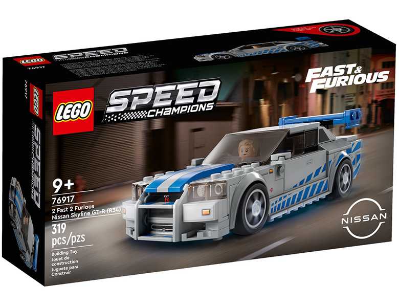 LEGO Speed Champions Fast & Furious Nissan Skyline GT-R R34 76917